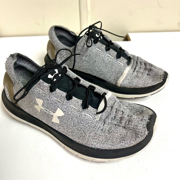Under Armour Speedform Slingride Women Running Shoes grey size 7 FLAWED - Picture 2 of 9